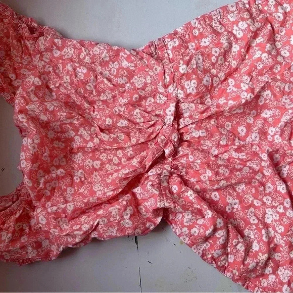 Gap Kids One Piece Floral Pink Jumper‎ Size 14-16 - Picture 5 of 7